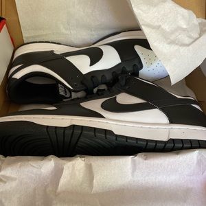 Nike panda low dunks size 10 men